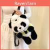 Plush Police Panda Backpack For Kids With Cartoon Design And Storage Capacity