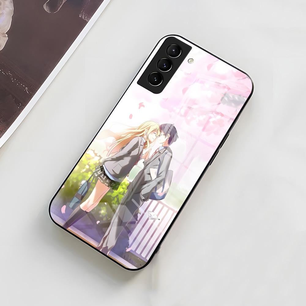 

Y-Your Lie In A-April Anime Phone Case For Samsung A56 A36 A26 A16 A15 A25 A35 A55 A14 A34 A24 A54 Glass Case Samsung A14