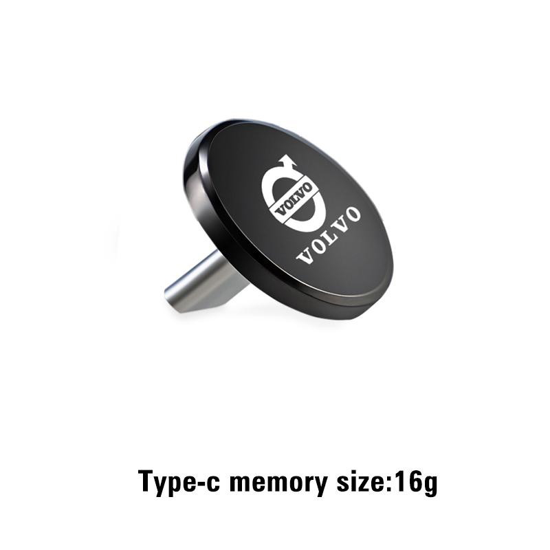 AABAU1 Stick USB de Mare Capacitate cu Emblema Mașinii Accesorii Auto Pentru Volvo Xc60 Xc90 V40 V60 S60 V50 V90 S80 C40 XC40 V70 XC70 C30 C70 Rdesign