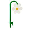 360° Rotating Flower Shape Dancing Daisy Sprinkler Crazy Spin Water Sprayer Garden Sprinkler for Garden Watering System