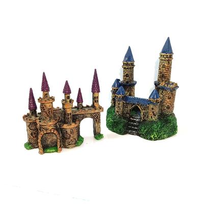 Simulation Castle Fish Tank Landscaping Ornaments