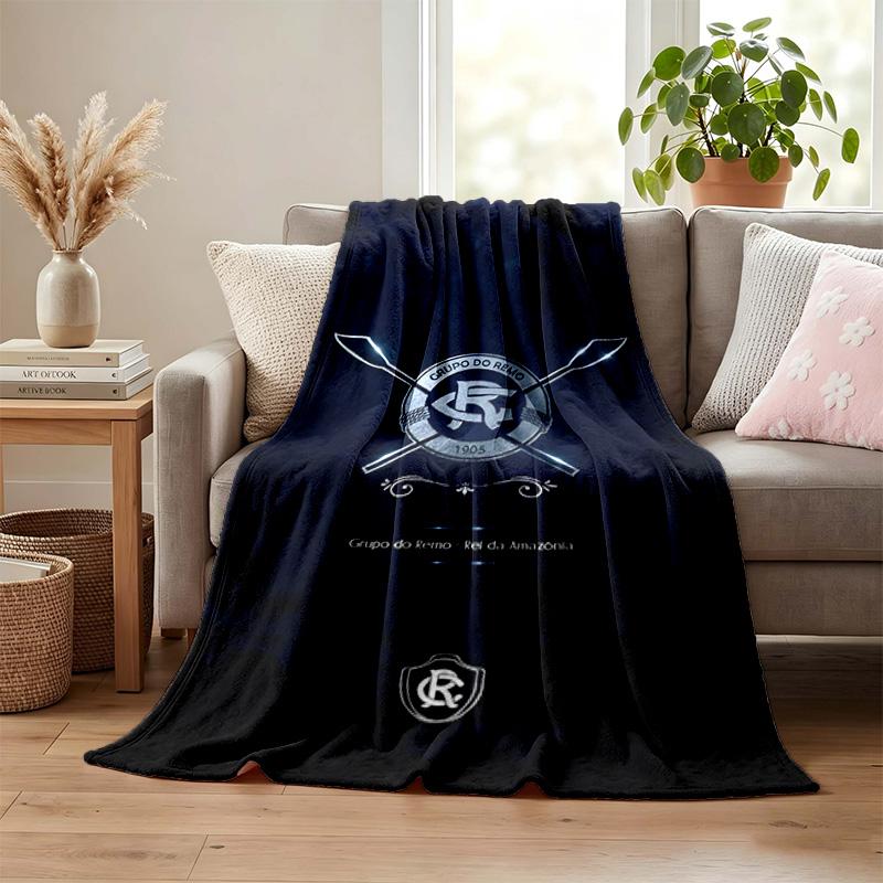 Clube do Remo blanket Flannel Blanket Soft Cozy Plush Throw for Sofa Bed Lightweight Home Decoration Gifts for Christmas various holidays