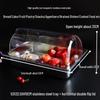 Stainless Steel Buffet Food Warmer with Transparent Lid