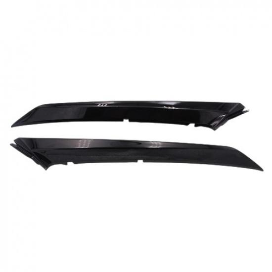 Front Driver and Passenger Side Upper Bumper Trim for 2018- Toyota Camry SE