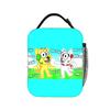 Superperro Tyler Zorro Nieve Fox Bolsa de Almuerzo Divertida Fiambrera Para Niñas Escuela Bolsa Refrigeradora Portátil Estampado Impermeable Bolso Tote Bolsas de Comida