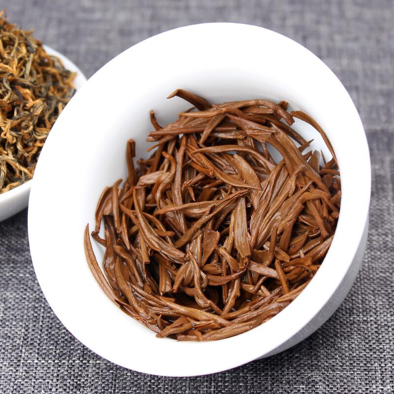 Organic Yunnan Dianhong Golden Buds Black Tea 250g Natural Energy Premium