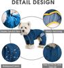 Dog Raincoat Reflective Waterproof Pet Clothes for Chihuahua Maltese Rain Coat Small Medium Dogs Jumpsuit Raincoat Dogs Overalls