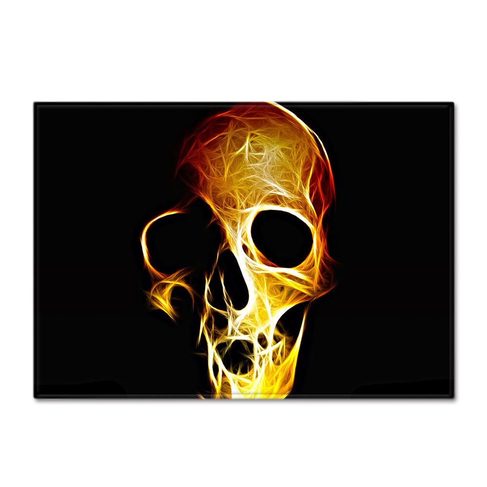 Skull Living Room Floor Mat Bedroom Dining Room Carpet Carpet Doormat