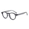 Vintage Small Frame Oval Women Eyeglasses Brand Black Round Cool Men Sunglasses Designer Circular Eyewear for Male Female