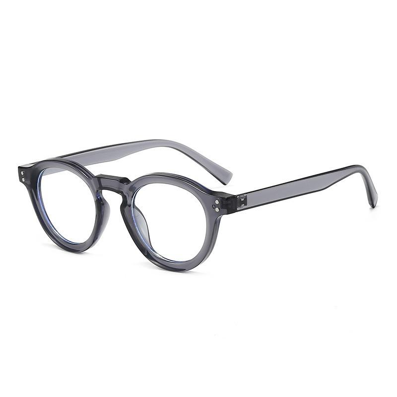 Vintage Small Frame Oval Women Eyeglasses Brand Black Round Cool Men Sunglasses Designer Circular Eyewear for Male Female