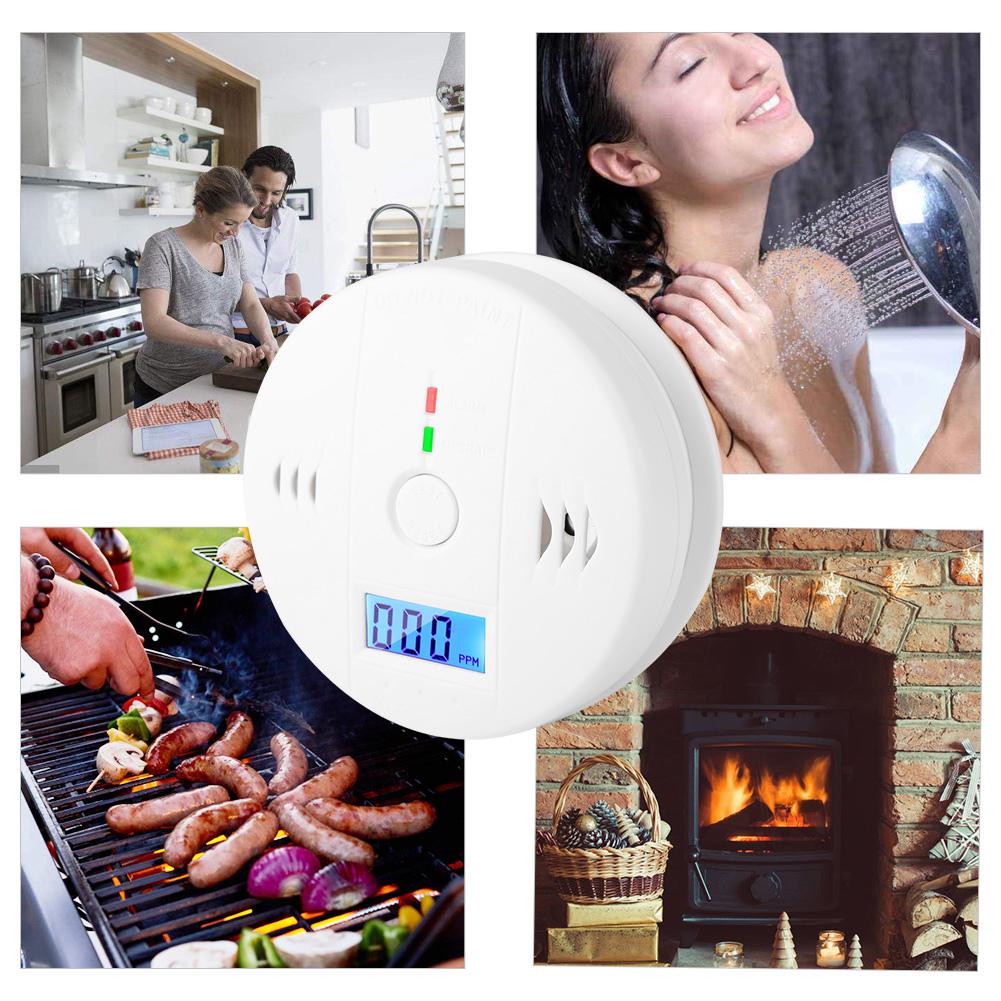 High Quality Carbon Monoxide Alarm CO Smoke Intelligent Sensor Poisoning Gas Warning Detector