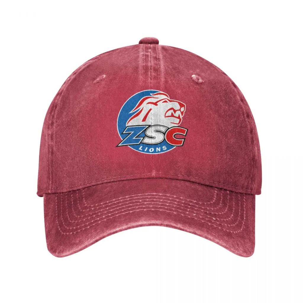 Lions Swiss Ice Hockey Sports Fans Zürich Switzerland Baseball Cap Military Cap Man Mountaineering Anime Women'S Cap Men'S