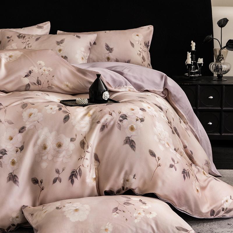New  Luxury 100% Tencel Bedding Sets - High - Density, High - Count for 1.5m/1.8m/2.0m Beds
