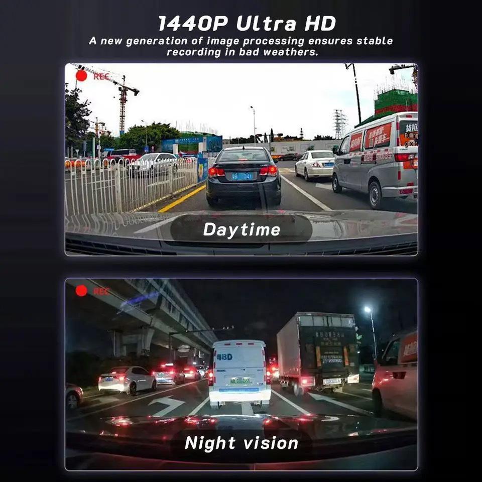 M8 Dual Lens HD Dash Cam with WiFi & Infrared Night Vision