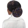 Full Diamonds Women's Donut Turban Cap Elastic Muslim Headscarf Bonnet Female Headband Hat African Caps Lady Hair Accessories