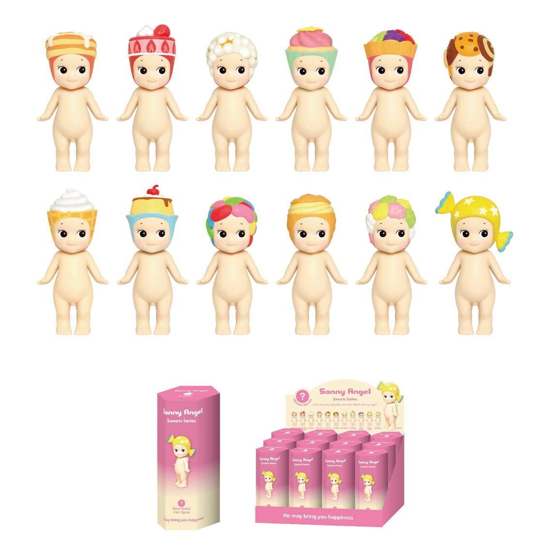 

Sonny Angel Mini Figure Sweets Series Assort Box SAS65379asort (12 pieces)