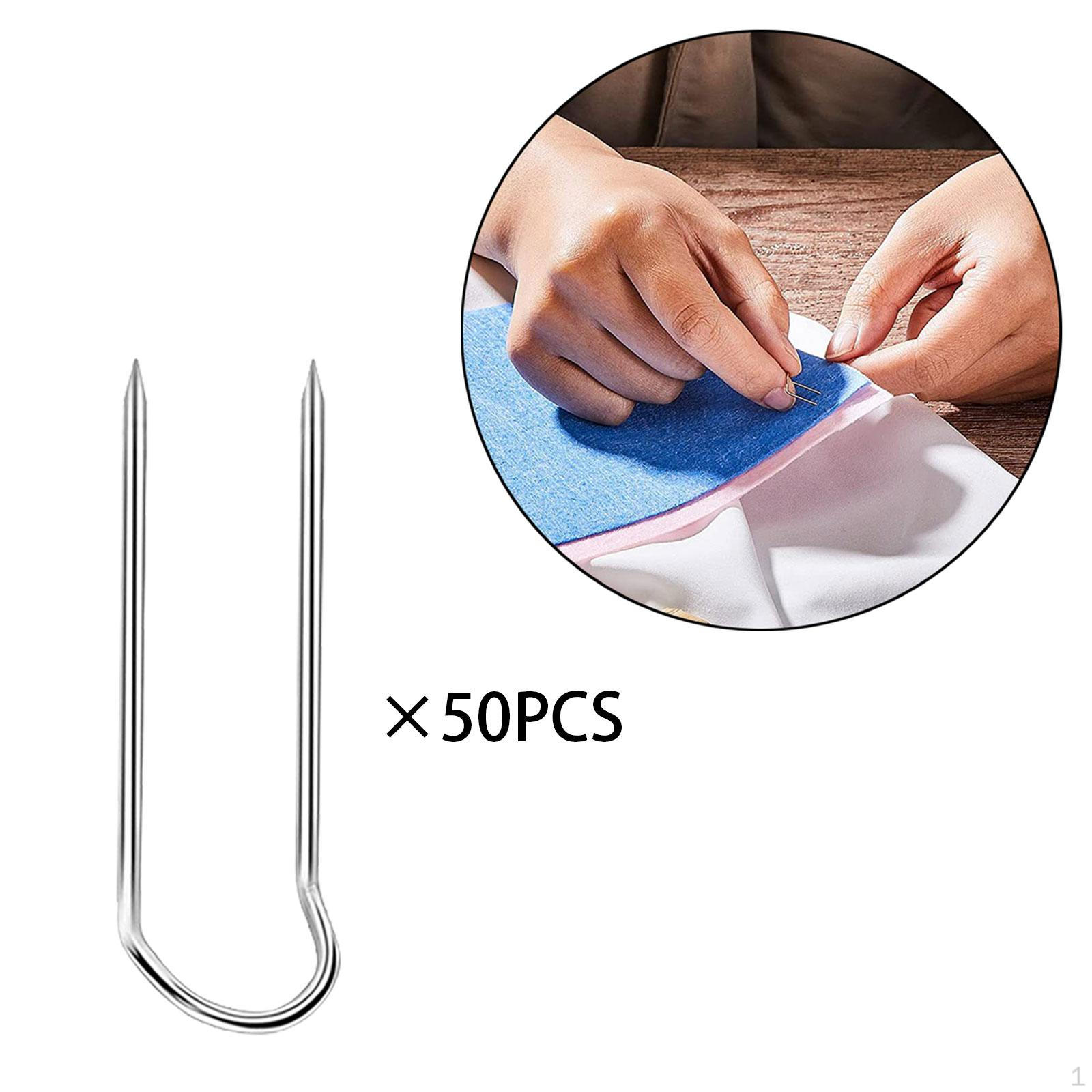 

Crafting Essentials: Assorted Pins Set for DIY Projects Argent 50pcs