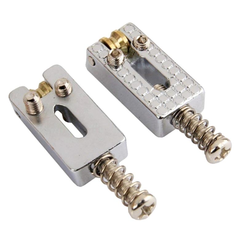 Tremolo Bridge Saddles for Electric Guitar Replacement Parts with Spring Screw