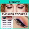 West Month Selbstklebende Lidschatten-Sticker Fünf-Paar-Set für ein umwerfendes Party-Make-up