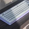 Xiaomi MAIMOOO 132key Crystal Translucent Keycap Korean Russian Spanish PC OEM Jelly Pudding For /75/87/108 Mechanical Keyboard Keycaps