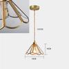 Nordic Retro Glass Pendant Light Green Hanging Lamp Living Room Decor Luminaire Hall Bedroom Dining Room Indoor Fixture Lustre