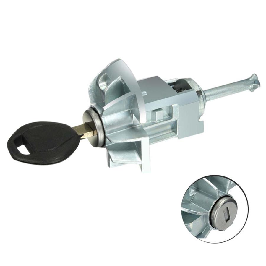 LEFT DRIVER DOOR LOCK CYLINDER BARREL ASSEMBLY W/ KEY Fit For BMW E46 3 SERIES 01-06