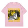 Cheese Muncher Funny Vintage Rat Print TShirt Unisex Unisex Gothic Punk Tshirt Summer Shortsleeved Loose Cotton Hiphop Tshirts