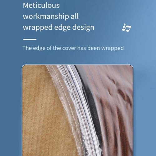 Roisin 1 Piece Guitar Dust Cover Transparent Translucent Dustproof Waterproof Acoustic Electric Guitar Cover Protective Storage Bag