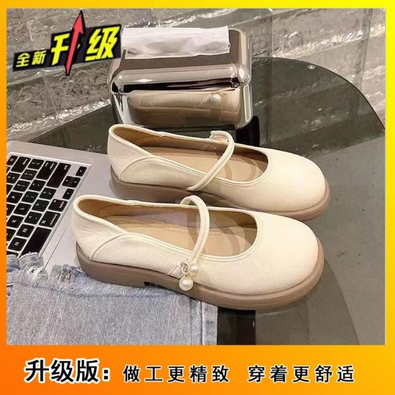 Mary Jane shoes summer new college style single shoes flat sole gentle wind small leather shoes women