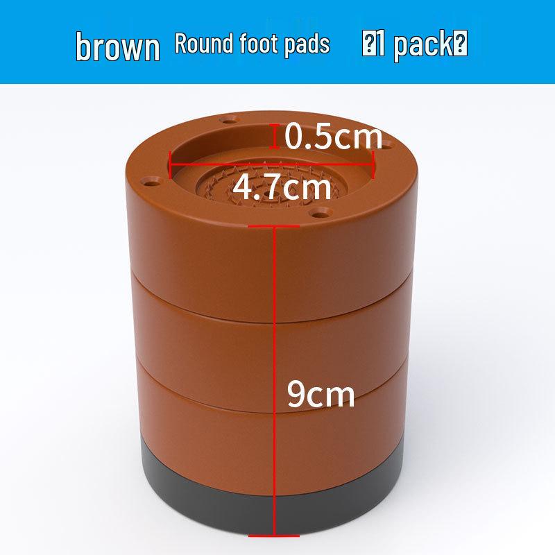 Universal Anti-Slip Vibration-Reducing Base Pad for Washing Machines & Refrigerators, Adjustable Height Stand