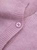 2026 Mulberry Silk Wool Cashmere & Merino Wool Brushed Sweater Cardigan