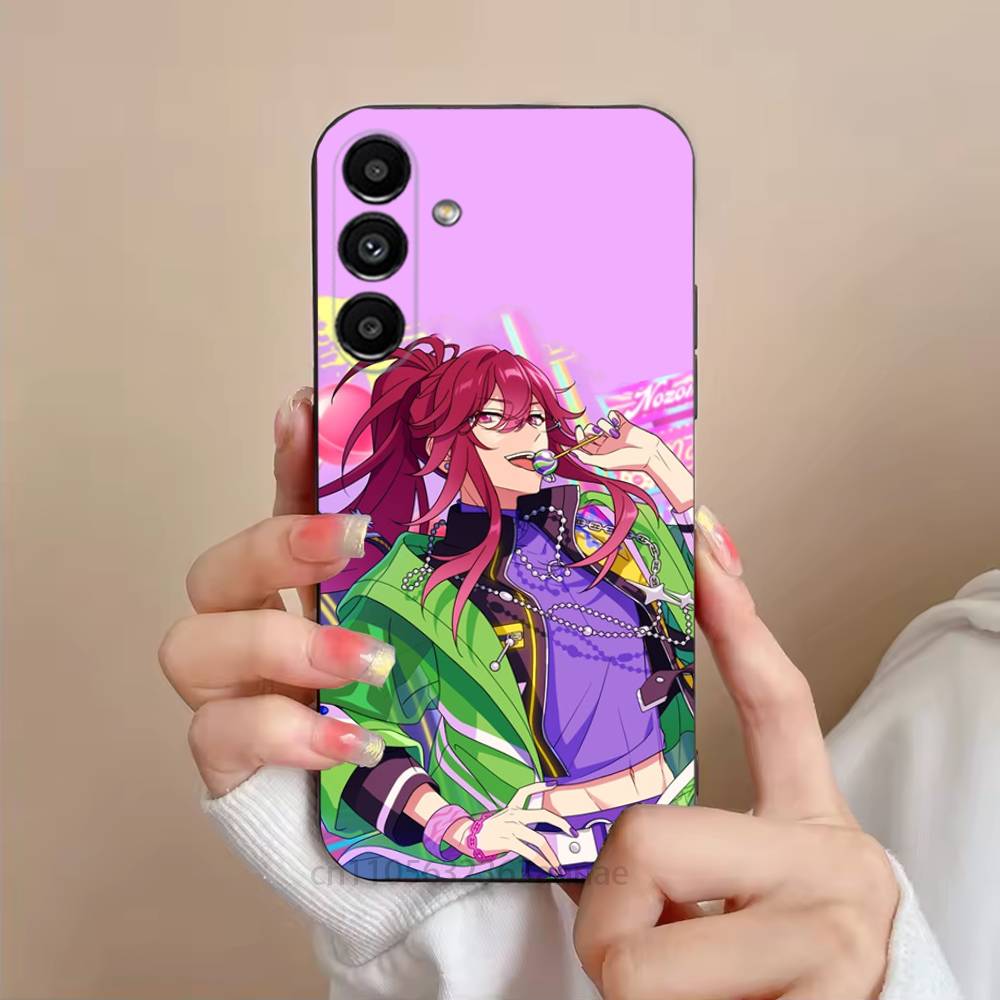 Nozomi Madoka Customizable Phone Case For Samsung S25,24,23,22,21,S20,Ultra,Plus,FE Black Soft Cover
