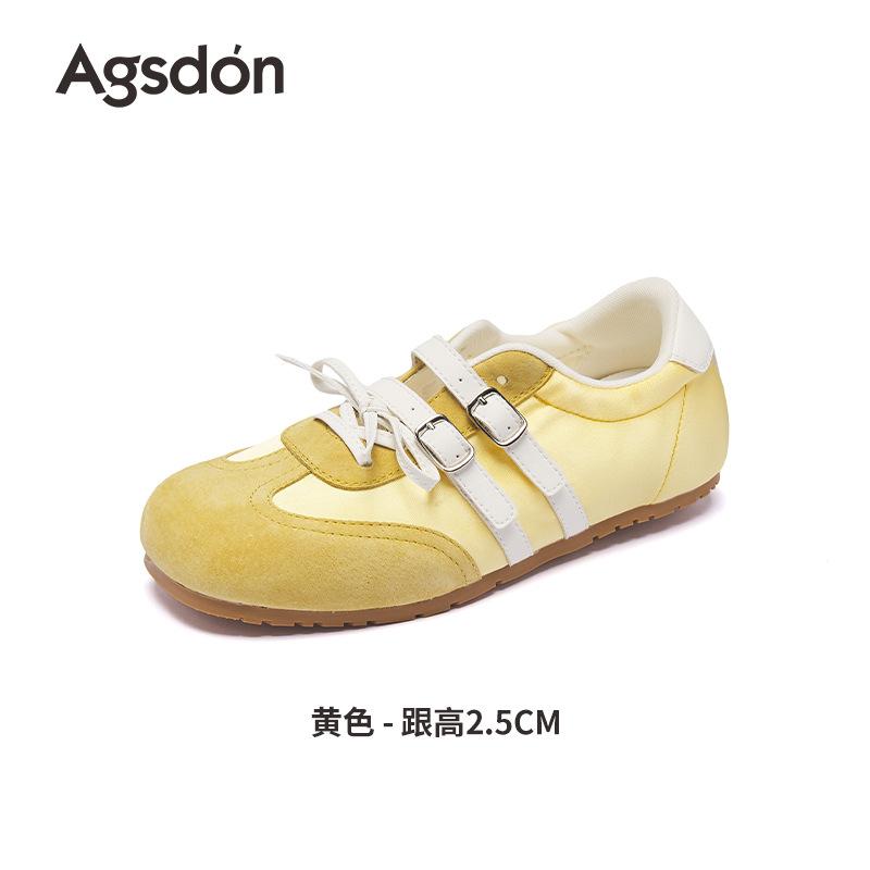 Augustine Sports Training Shoes New Summer Retro Ballet Style Forrest Gump Flat-soled Thin-soled Sports Shoes