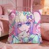 nNEEDY GIRL OVERDOSEs Cushion Cover Premium Comfort Reversible Pillow Cove Two In One Design for Any Room  Car Interior
