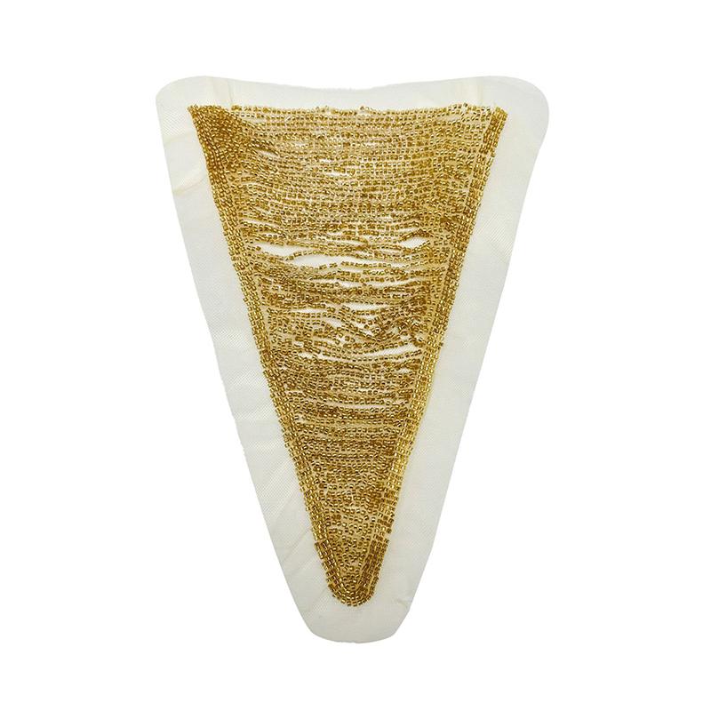 1Pcs Lace Tassel Sequin Patch DIY Sewing Applique Wedding Dress Back Decoration Stage Performance Clothing Coat Accessories