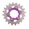 Pignon Monovitesse Acier Haute Résistance Roue Libre Roue d'Inertie Pignon Pièce pour Vélo à pignon fixe Facile à installer