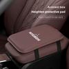 Leather Car Armrest Box Pad Auto Armrest Mat Car Interiors For Mitsubishi Eclipse Lancer Outlander Pajero ASX I200 Space Delica