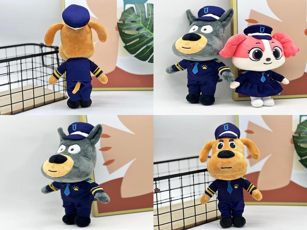 Sheriff Labrador Plush Toy Soft Stuffed Animal For Boys And Girls