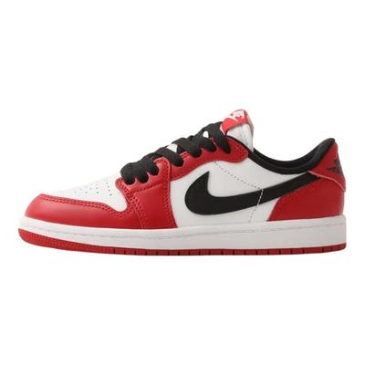 Air 1 Retro Low OG PS Chicago 2025 Kids Sneakers Red Varsity-Red Black HQ6996-600