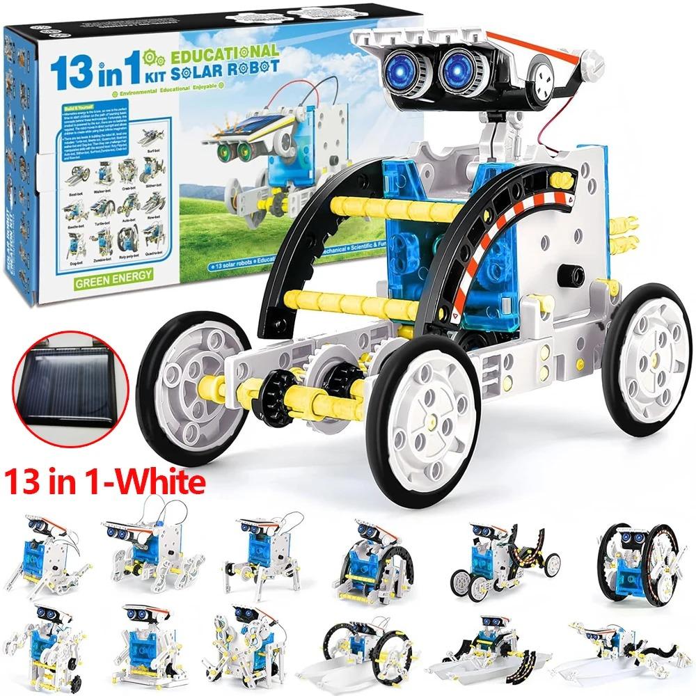 Kit Robot Solare 25 in 1 Giocattoli per Bambini Ragazzi Giocattolo Educativo Fai da Te STEM Esperimento Scientifico Gadget Kit Elettrici di Robotica Regali