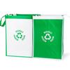 Recycling Waste Bin Bags, Recycle Bin, Trash Sorting Bins Organizer Baskets for Kitchen Home,Pack of 2 Bag