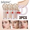 3pcs Flawless Liquid Concealer Set, Long Lasting Full Coverage Concealer for Dark Circles, Blemishes & Acne Spots, Natural Face Makeup Kit