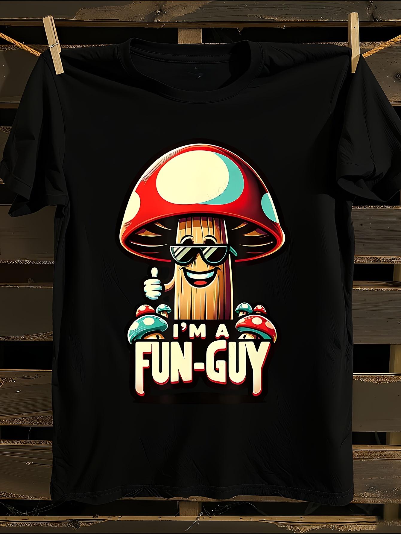 I Fungi - a Humorous Pun Tshirt S