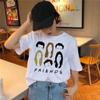 friends tv show t shirt Clothing 2026 korean tshirt 90s women female top tee shirts Graphic t-shirt Girl kawaii summer Korean