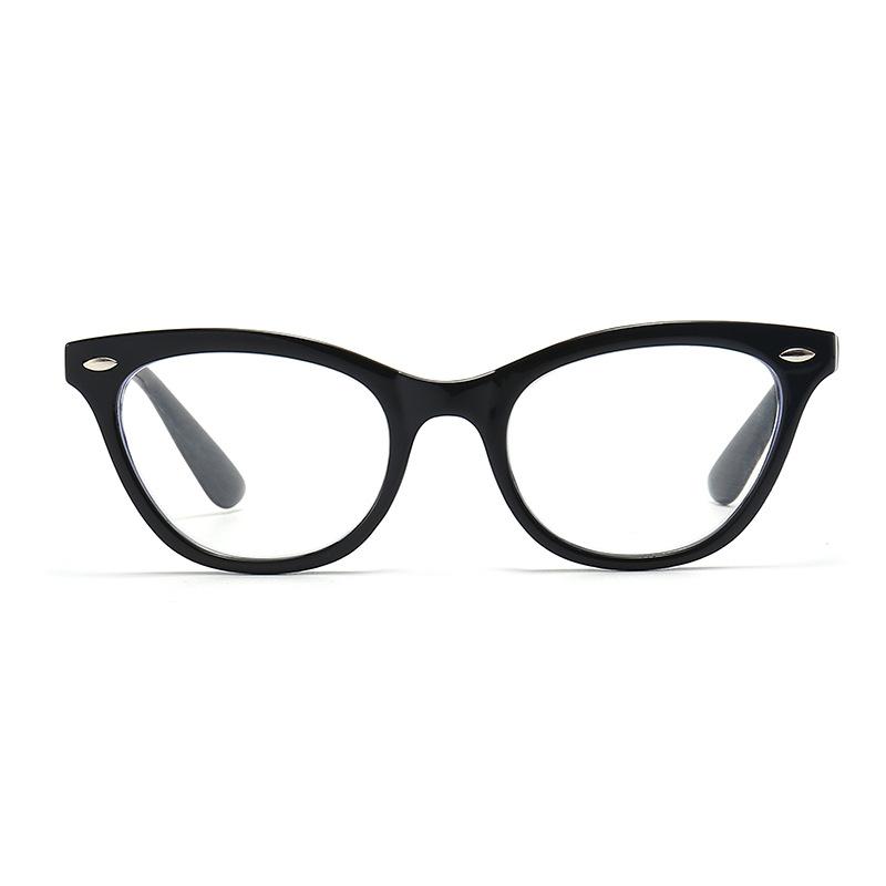 New Retro Cat Eye Reading Glasses Women Floral Anti Blue Light Computer Presbyopic Eyeglasses Clear HD Glasses Wth Degree