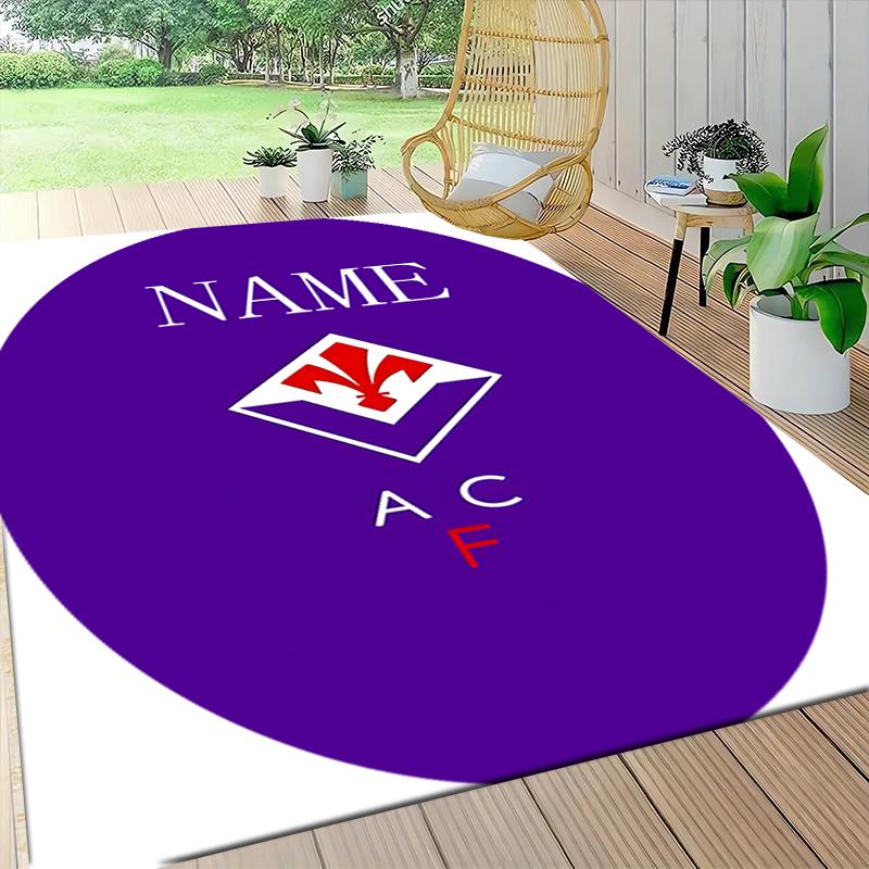 Custom Name AC Milan Fan Gear Carpet Rug Customizable Soft Washable Anti-Slip Home Living Room Sofa Mats Personalized Rug. 0909204