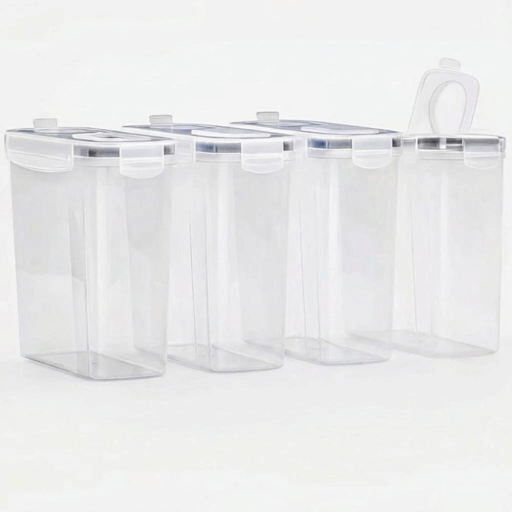 4Pcs Transparent 3D Printing Filament Storage Box Airtight Filament Dry Box Protection 4 pcs