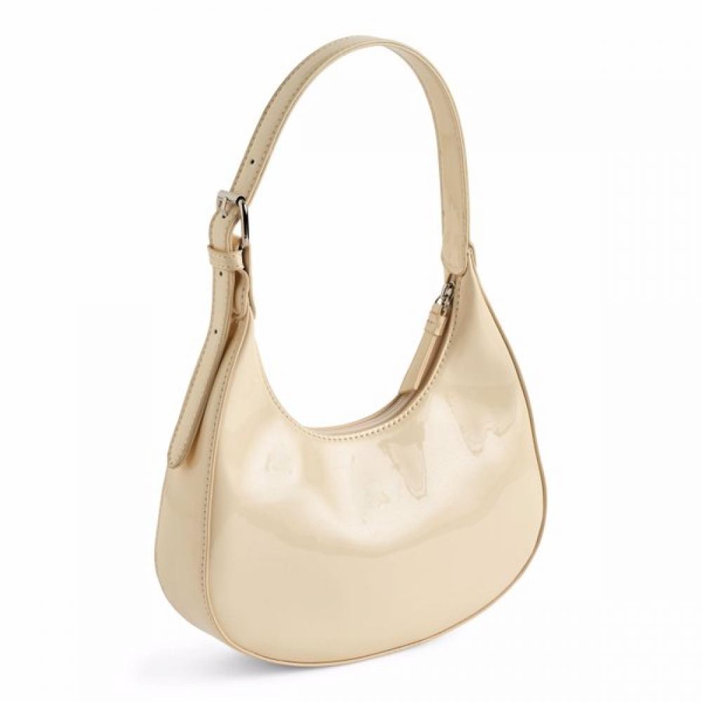 Mollo Jada Curve Glossy Shoulder Bag Akis9bg001
