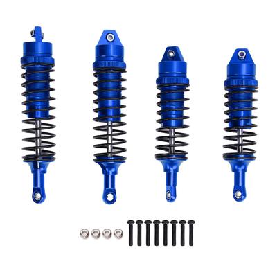 RC Shock Absorber Set Aluminum Alloy Front Rear Oil Filled Shock Absorber Damper Replacement for Slash 4x4 1 10 RC