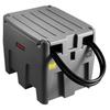 Portable Diesel Tank, 220L Capacity & 10 GPM Flow Rate, Fuel Tank with 12V Electric Transfer Pump and 4 M Hose, PE Diesel Transfer Tanks for Easy Fuel
